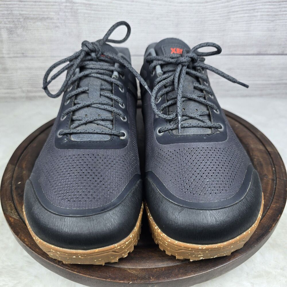 Xero Shoes Ridgeway Mesh Low Gray Black Trail Hiking Barefoot Sneaker Men Sz 12 - Picture 2 of 11